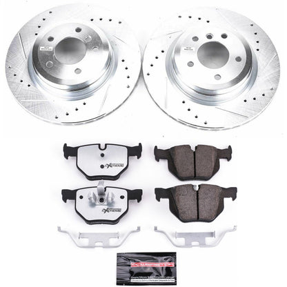 PowerStop Rear Z26 Street Warrior Brake Kit | BMW 335i (11-13) (K5982-26)