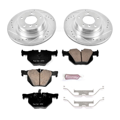 PowerStop Rear Z23 Evolution Sport Brake Kit | BMW 335i (11-13) (K5982)