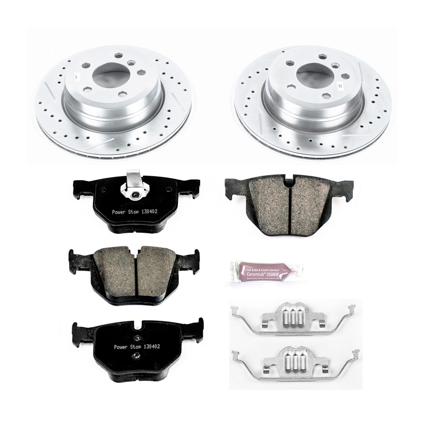 PowerStop Rear Z23 Evolution Sport Brake Kit | BMW X5 (07-15) (K5984)