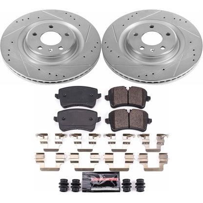 PowerStop Rear Z23 Evolution Sport Brake Kit | Audi A7 Quattro 2012 (K6001)