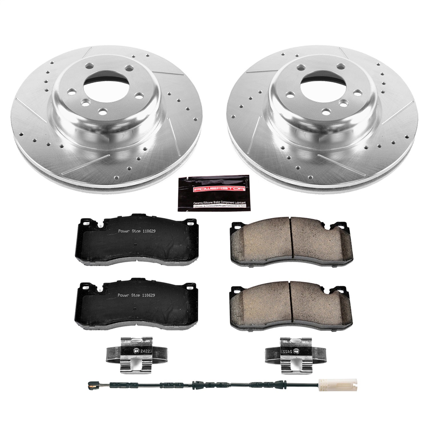 PowerStop Front Z23 Evolution Sport Brake Kit | BMW 135i (11-13) (K6004)
