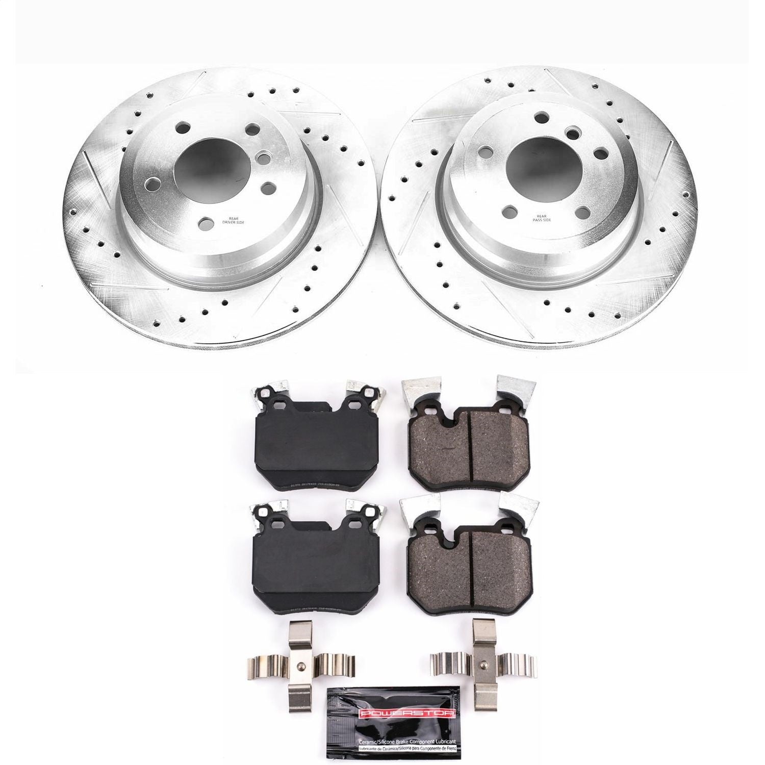 PowerStop Rear Z23 Evolution Sport Brake Kit | BMW 135i (11-13) (K6007)