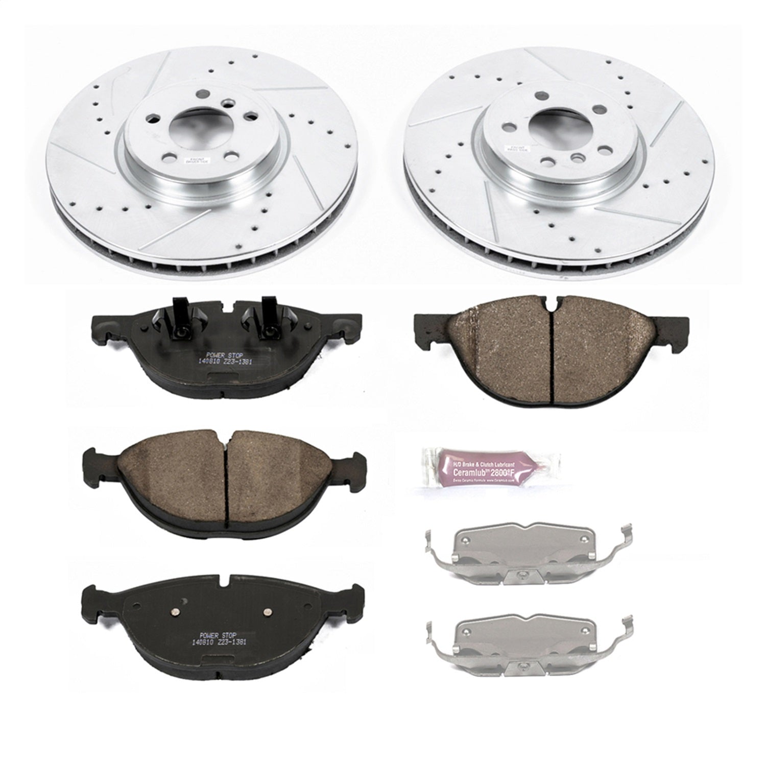 PowerStop Front Z23 Evolution Brake Kit | BMW X5 (11-18) (K6009)