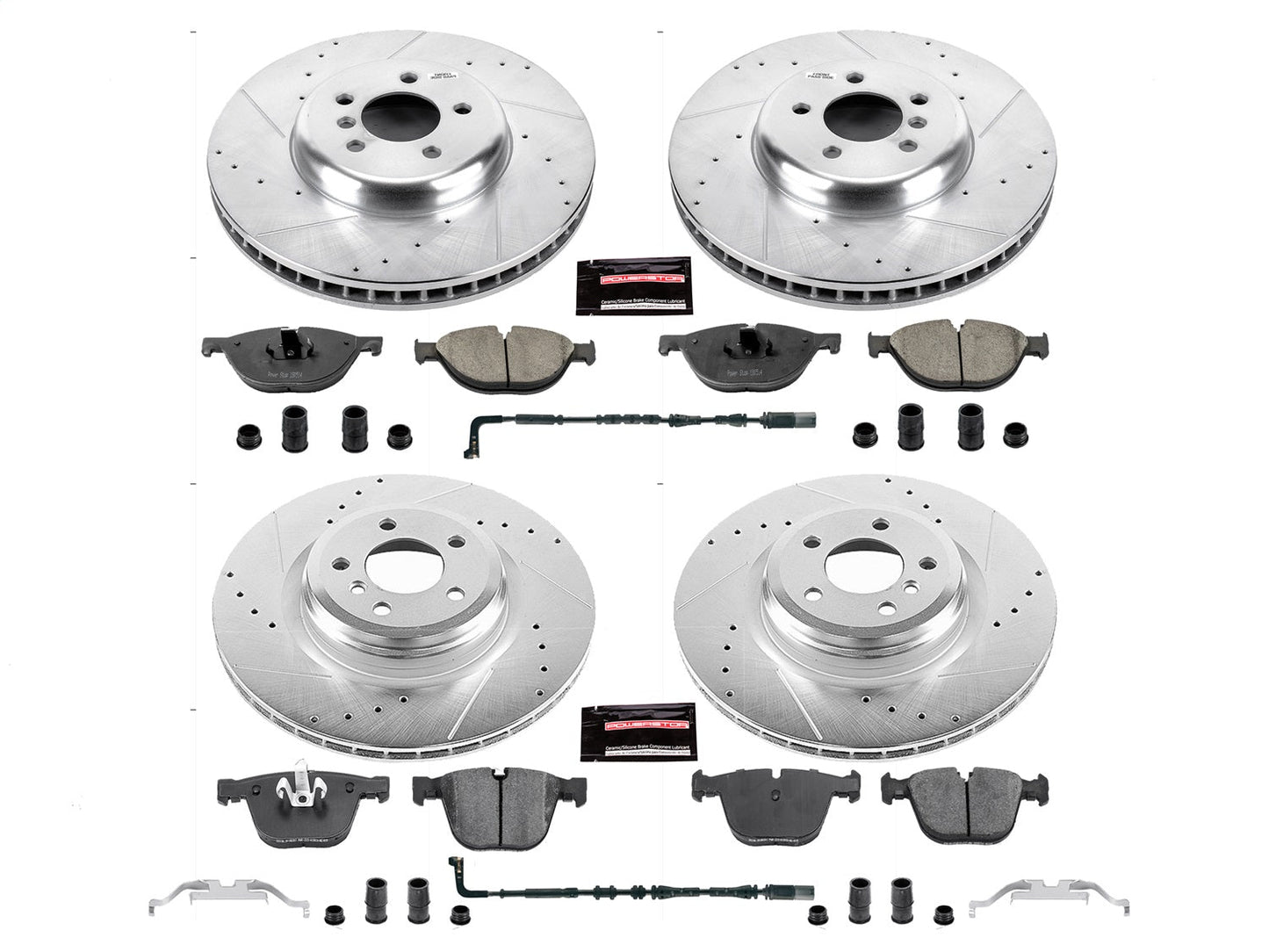 PowerStop Front & Rear Z23 Evolution Brake Kit | BMW 750Li (2009) (K6013)
