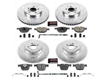 PowerStop Front & Rear Z23 Evolution Brake Kit | BMW 750Li (2009) (K6013)