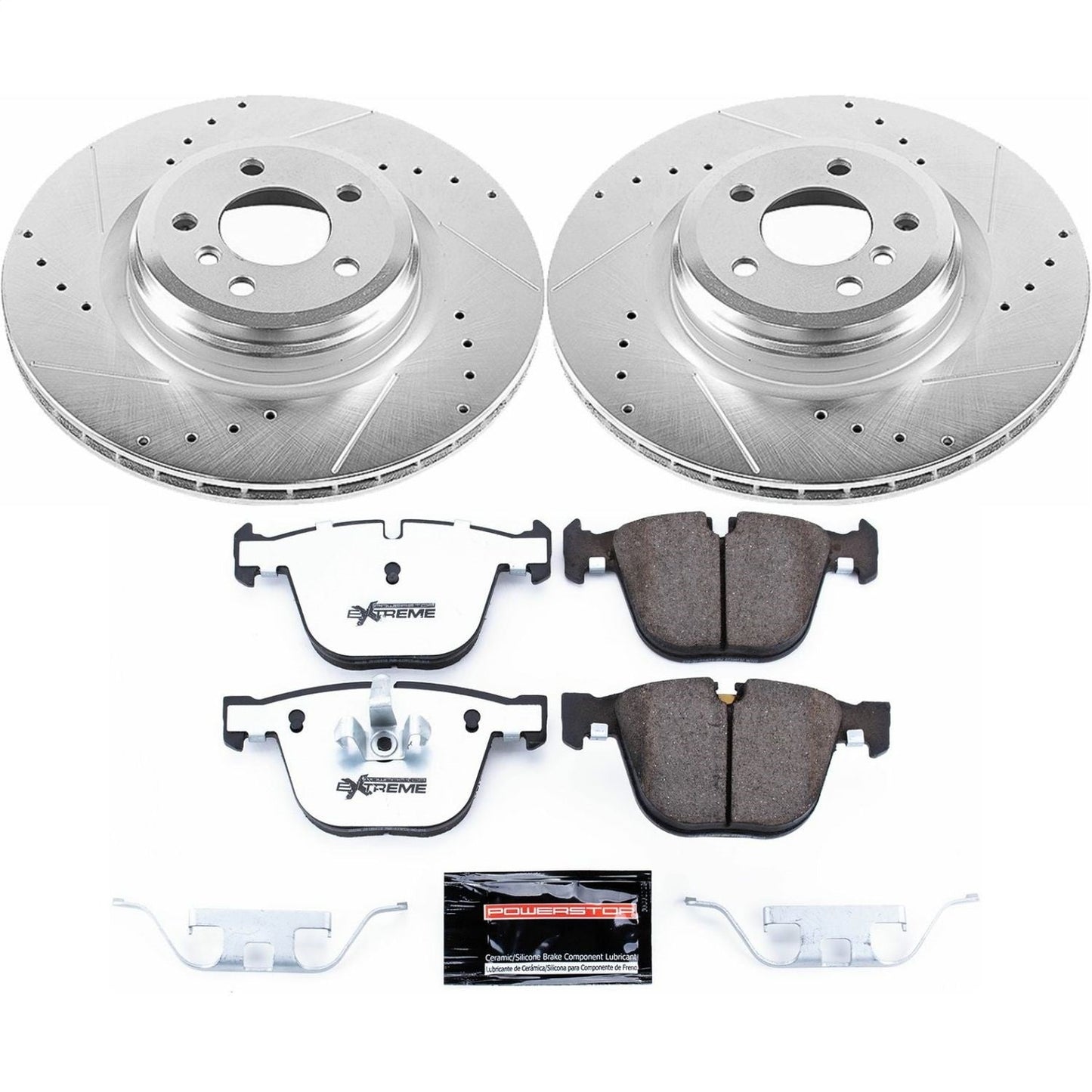 PowerStop Rear Z26 Street Warrior Brake Kit | BMW 750i (09-10) (K6014-26)
