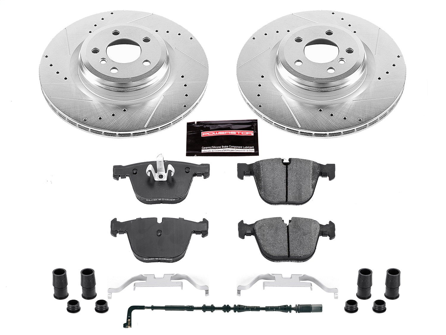 PowerStop Rear Z23 Evolution Sport Brake Kit | BMW 750i (09-10) (K6014)