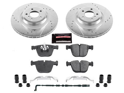 PowerStop Rear Z23 Evolution Sport Brake Kit | BMW 750i (09-10) (K6014)