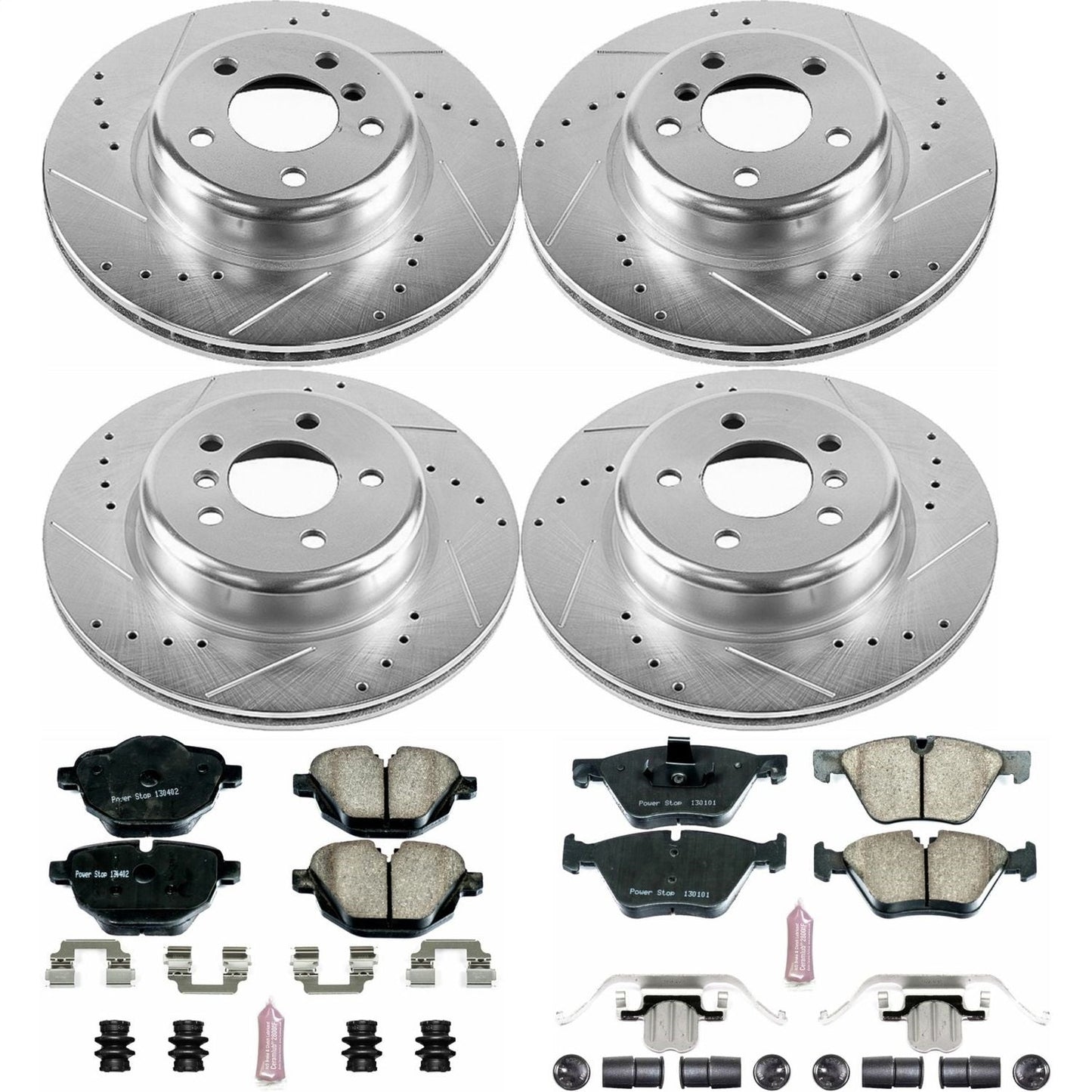 PowerStop Front & Rear Z23 Evolution Sport Brake Kit | BMW 528i (11-16) (K6033)