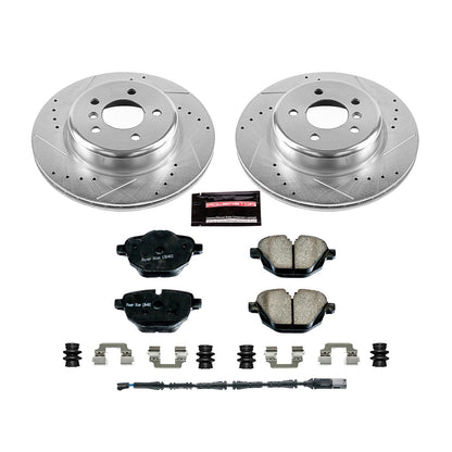 PowerStop Rear Z23 Evolution Sport Brake Kit | BMW 528i (11-16) (K6034)