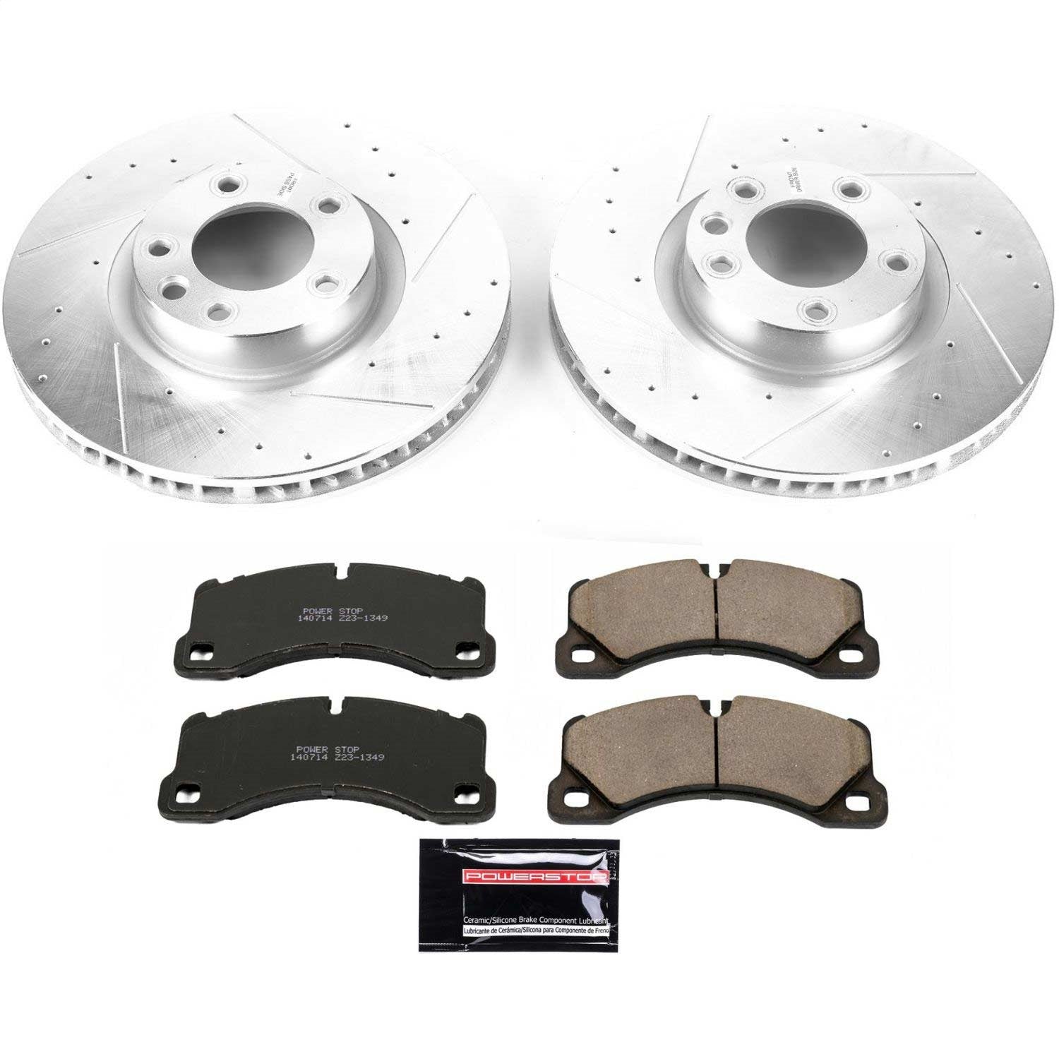 PowerStop Z23 Evolution Sport Front Brake Kit | Porsche Cayenne (11-18) (K6042)