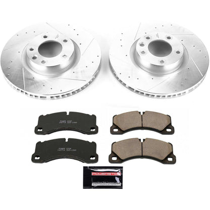 PowerStop Z23 Evolution Sport Front Brake Kit | Porsche Cayenne (11-18) (K6042)
