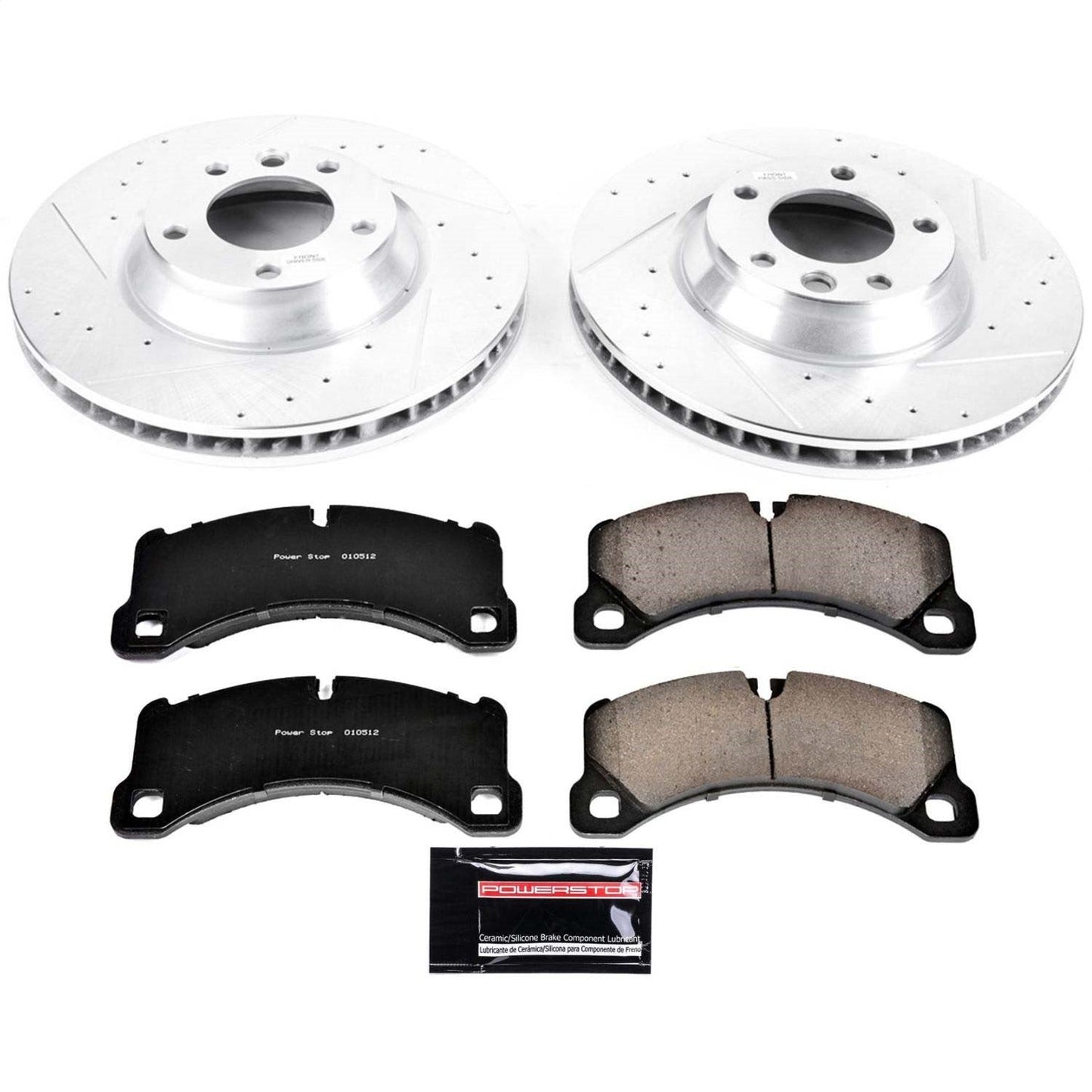 PowerStop Z23 Evolution Sport Front Brake Kit | Porsche Cayenne (11-18) (K6049)
