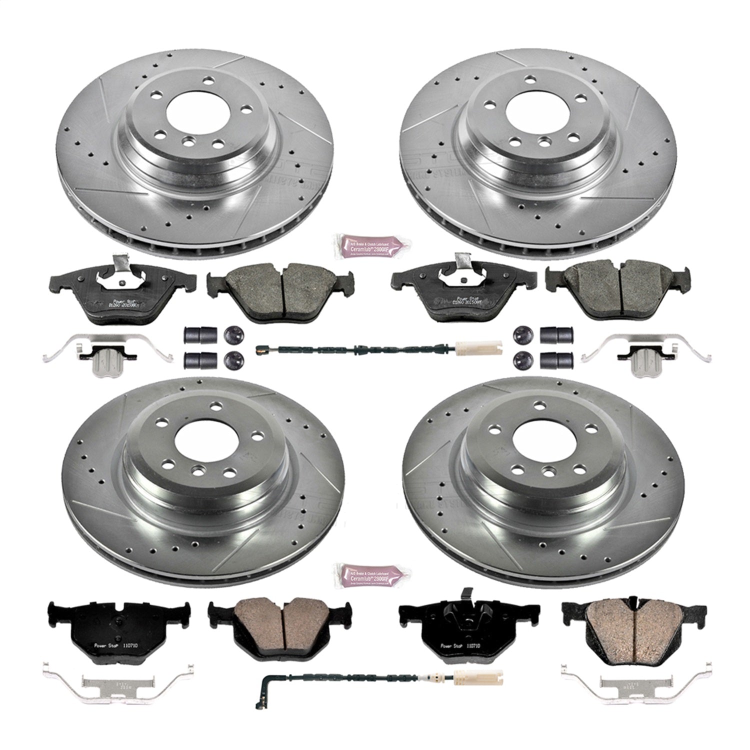 PowerStop Front & Rear Z23 Evolution Sport Brake Kit | BMW 335d (2011) (K6056)