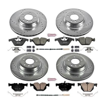 PowerStop Front & Rear Z23 Evolution Sport Brake Kit | BMW 335i (11-13) (K6057)