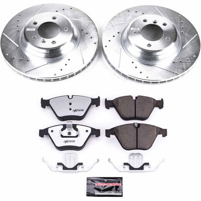 PowerStop Front Z26 Street Warrior Brake Kit | BMW 335i xDrive (11-13) (K6058-26)