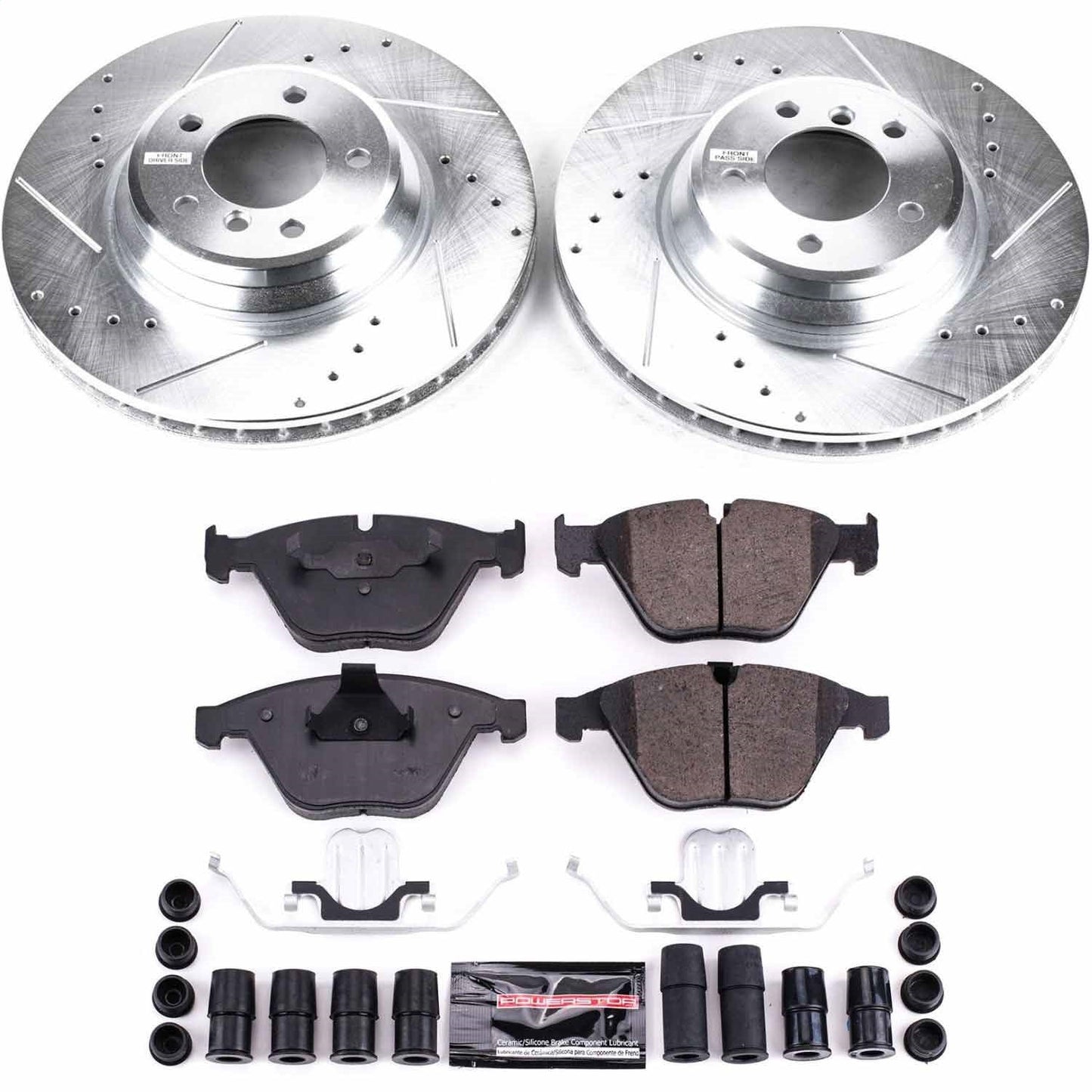PowerStop Front Z23 Evolution Sport Brake Kit | BMW 335i xDrive (11-13) (K6058)