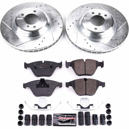 PowerStop Front Z23 Evolution Sport Brake Kit | BMW 335i xDrive (11-13) (K6058)