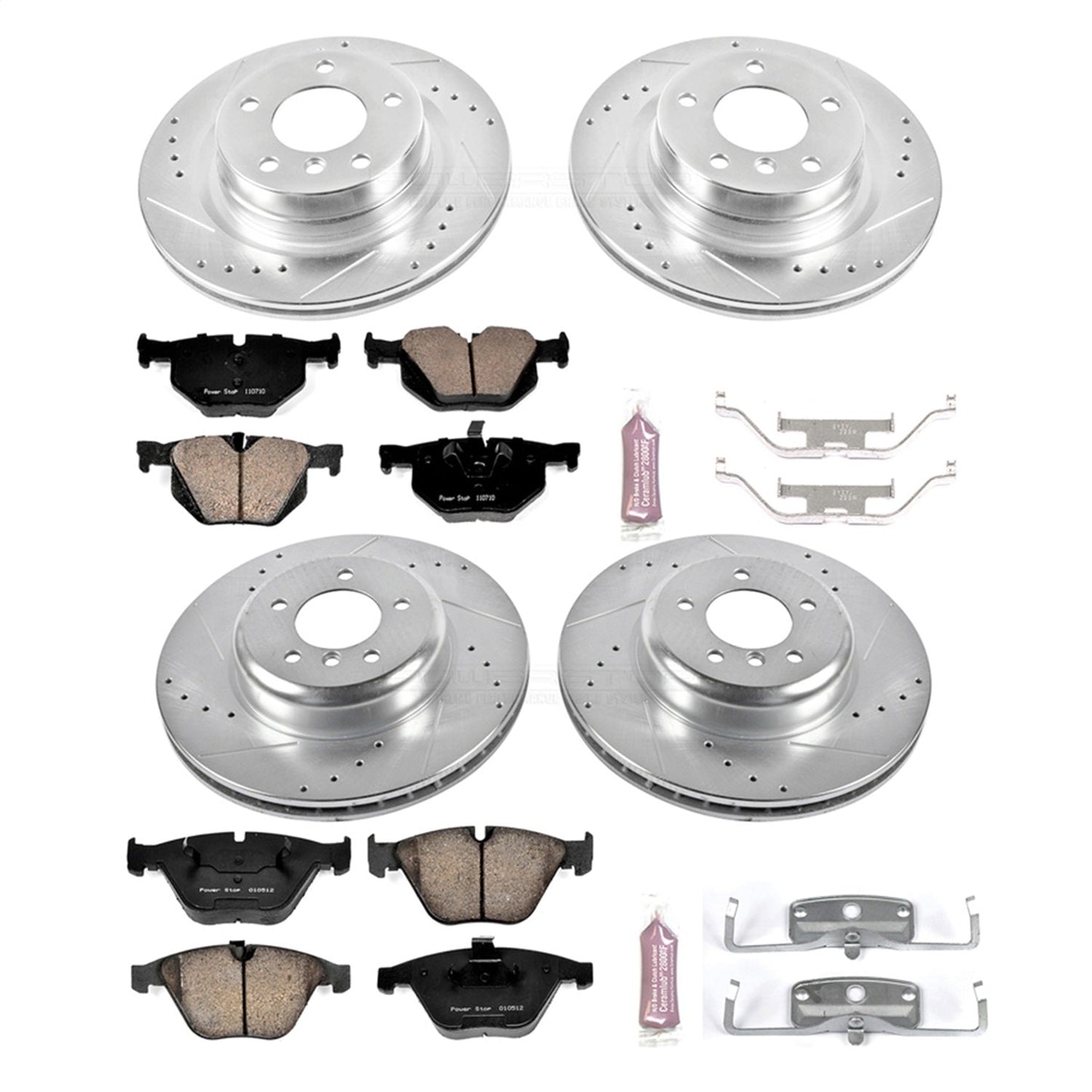 PowerStop Front & Rear Z23 Evolution Sport Brake Kit | BMW 335i xDrive (11-13) (K6059)