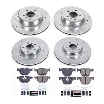 PowerStop Front & Rear Z23 Evolution Sport Brake Kit | BMW X5 (07-10) (K6060)