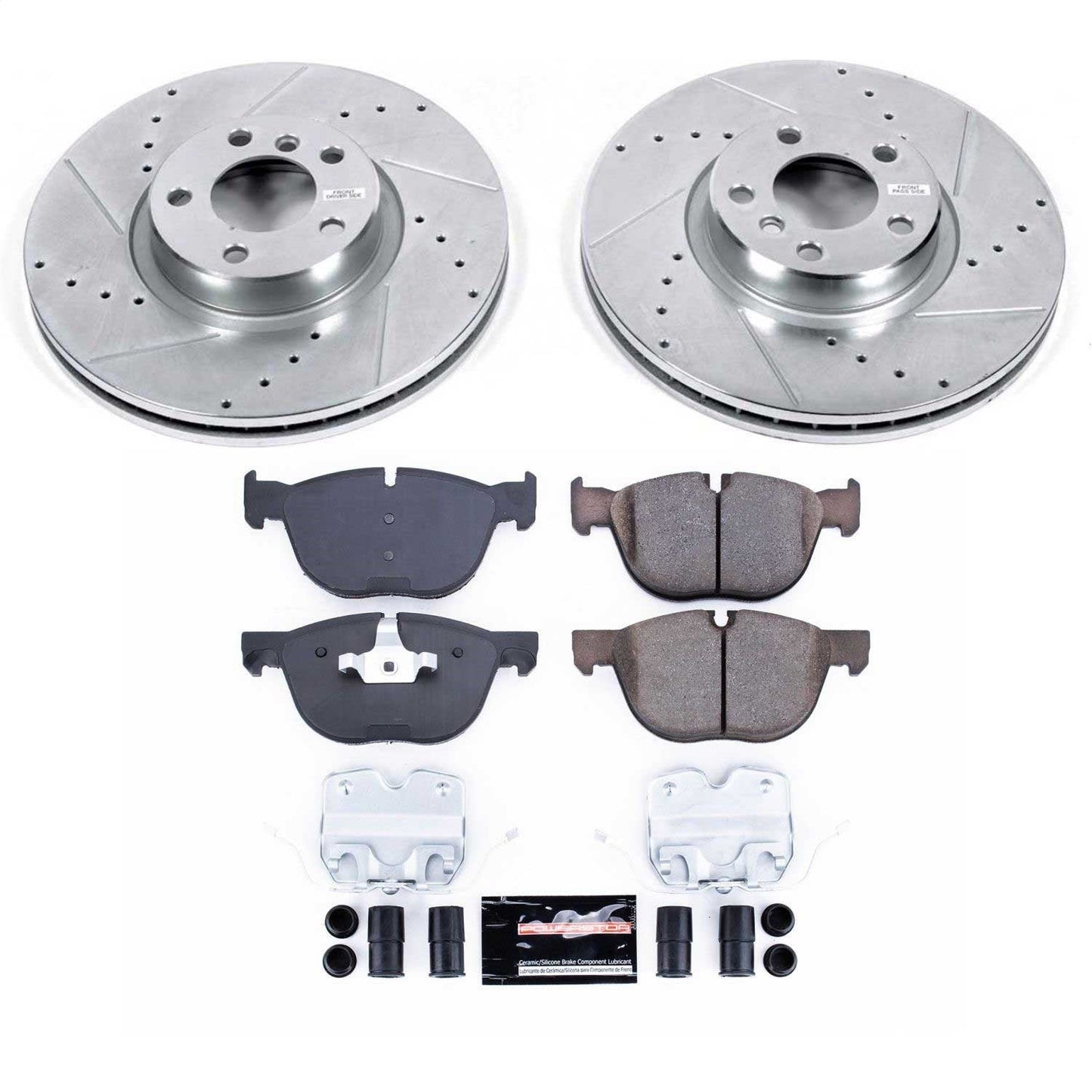 PowerStop Front Z23 Evolution Sport Brake Kit | BMW X5 (10-13) (K6061)