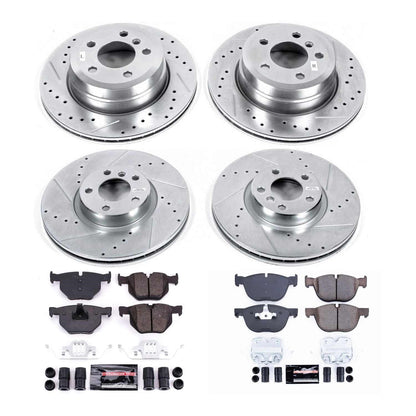PowerStop Front & Rear Z23 Evolution Sport Brake Kit | BMW X5 (10-13) (K6062)