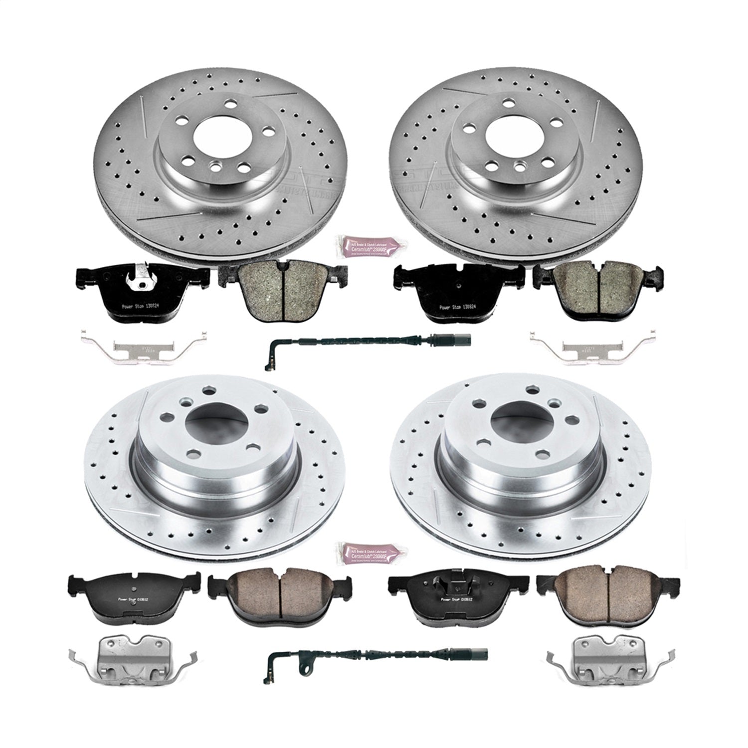 PowerStop Front & Rear Z23 Evolution Sport Brake Kit | BMW X5 (07-10) (K6063)