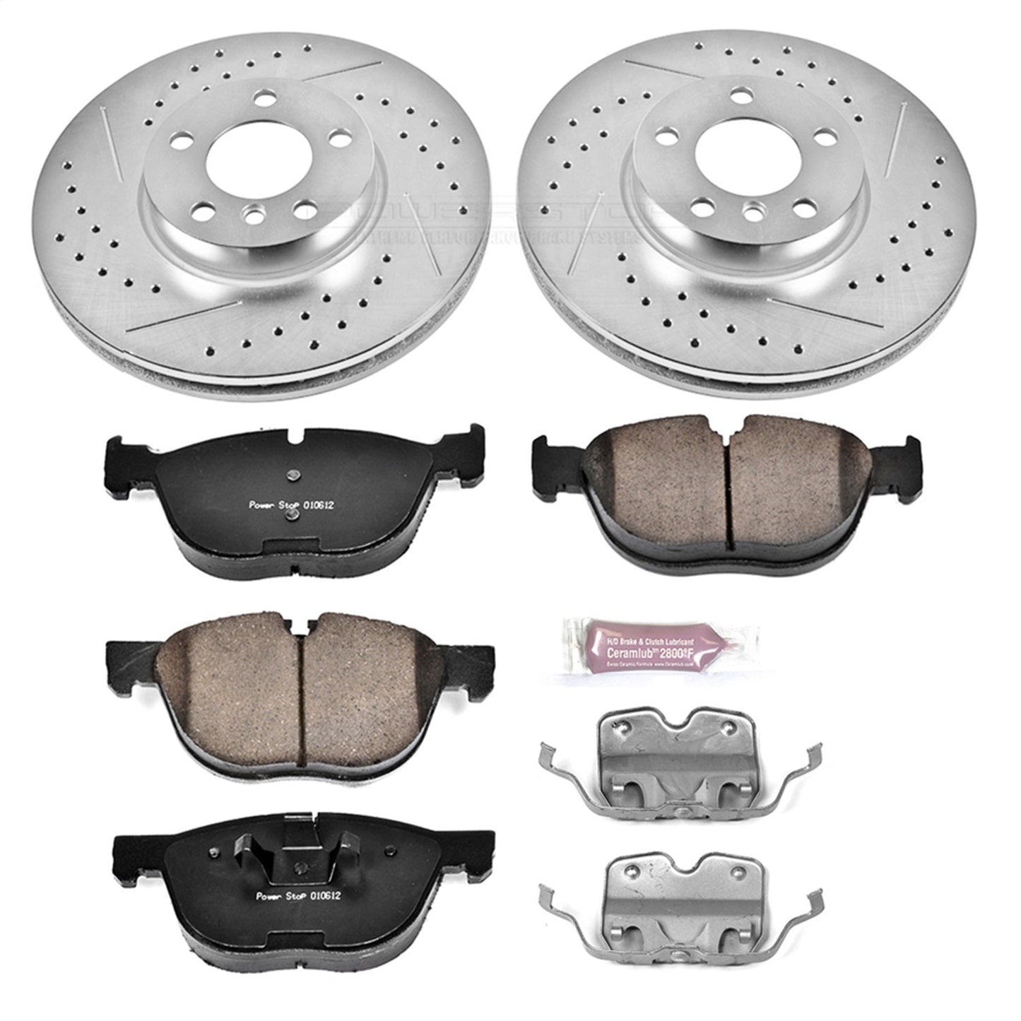 PowerStop Front Z23 Evolution Sport Brake Kit | BMW X5 (11-18) (K6064)