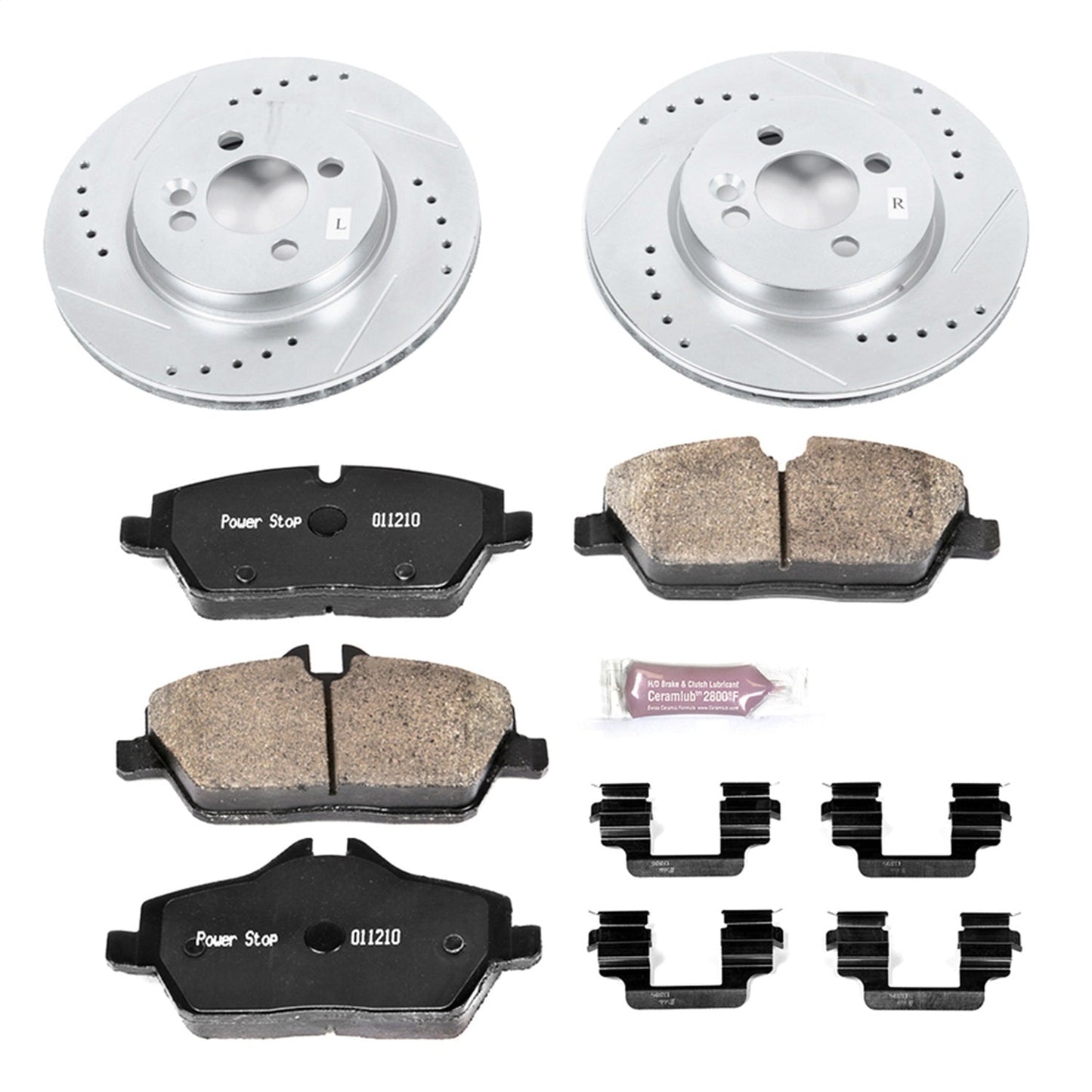 PowerStop Z23 Evolution Sport Front Brake Kit | Mini Cooper (07-10) (K6066)