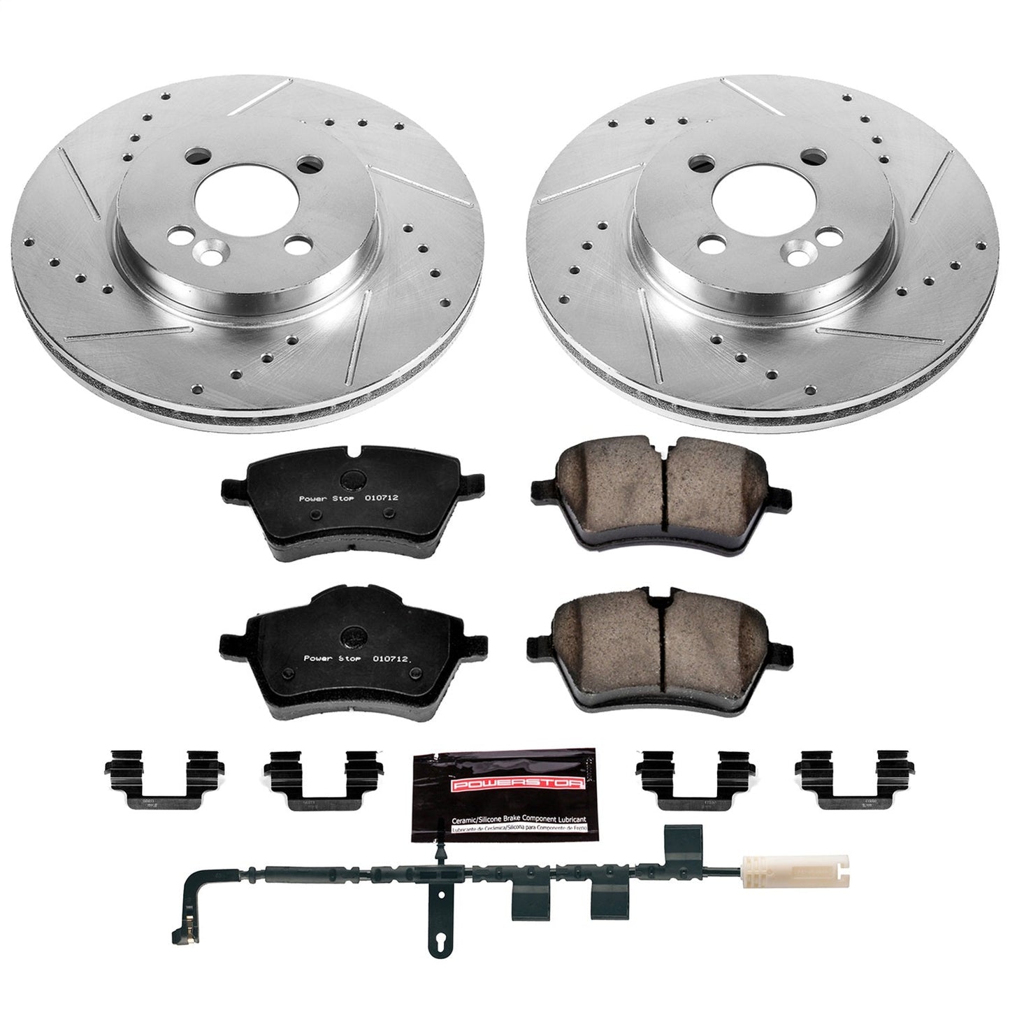 PowerStop Front Z23 Evolution Sport Brake Kit | Mini Cooper (07-10) (K6068)