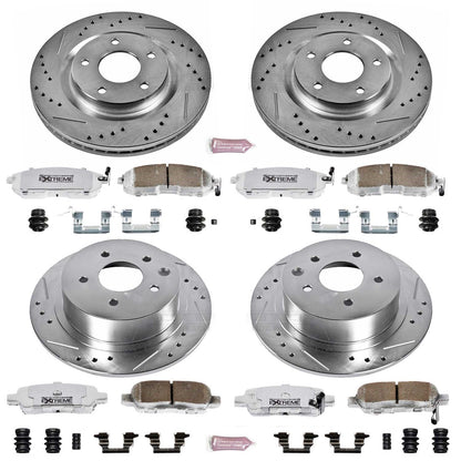 PowerStop Front & Rear Z26 Street Warrior Brake Kit | Nissan Juke (11-17) (K6095-26)