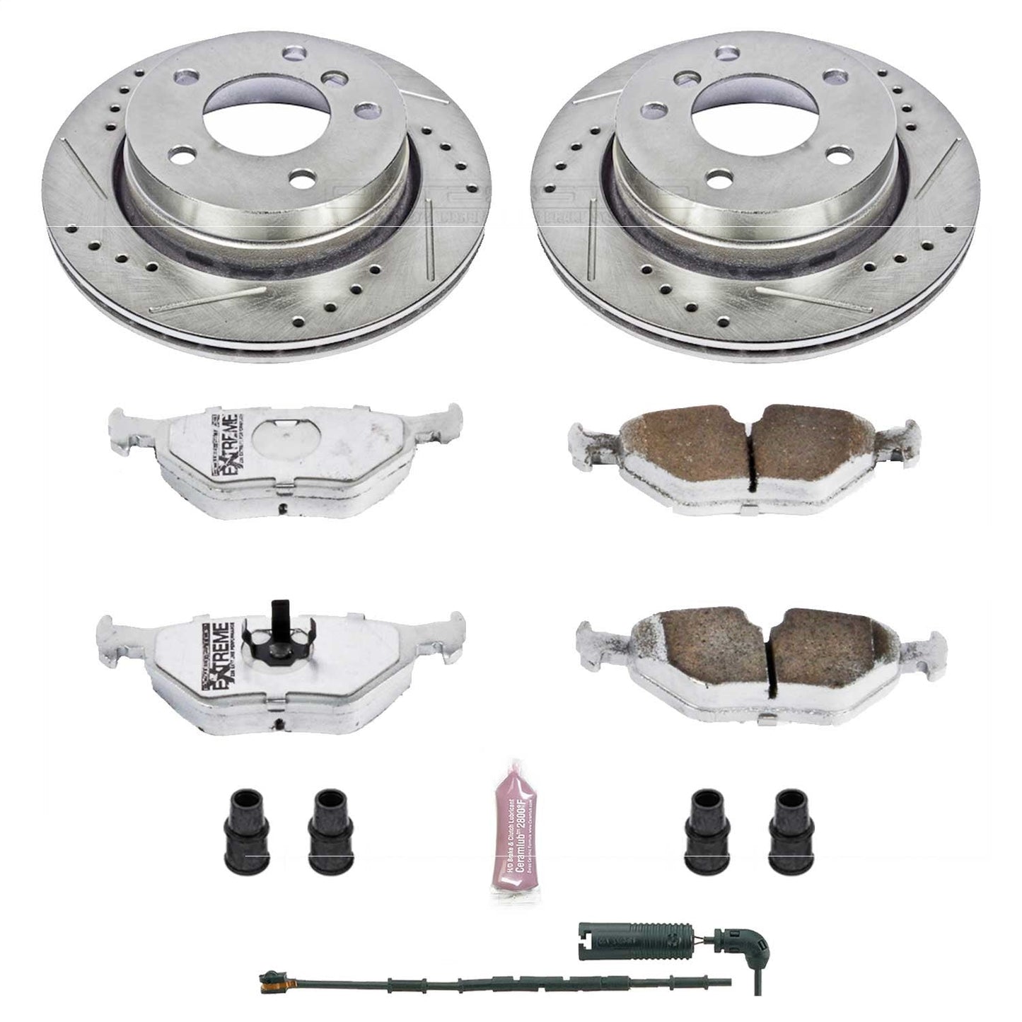 PowerStop Rear Z26 Street Warrior Brake Kit | BMW 323Ci Rear (K613-26)