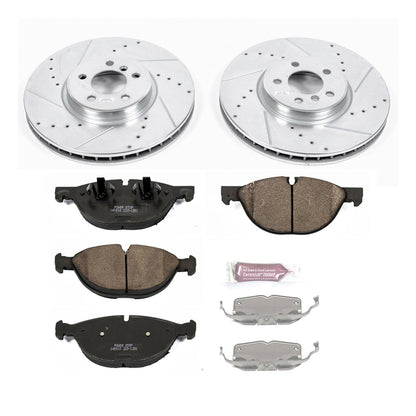 PowerStop Front Z23 Evolution Brake Kit | BMW X6 (08-09) (K6144)
