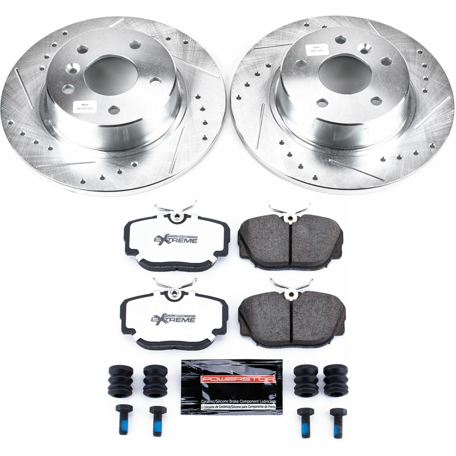 PowerStop Rear Z36 Truck & Tow Brake Kit | Land Rover Discovery (99-04) (K6152-36)