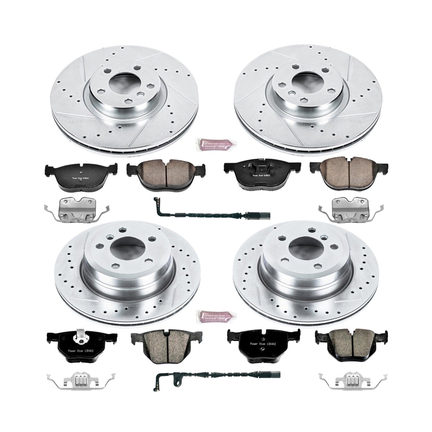 PowerStop Front & Rear Z23 Evolution Sport Brake Kit | BMW X5 (09) (K6162)