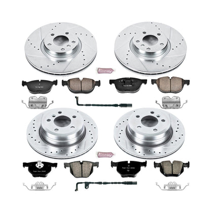 PowerStop Front & Rear Z23 Evolution Sport Brake Kit | BMW X5 (09) (K6162)