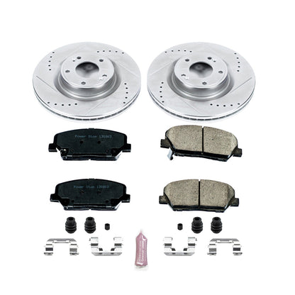 PowerStop Z23 Evolution Sport Front Brake Kit | Hyundai Genesis Coupe (10-16) (K6169)