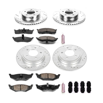 PowerStop Front & Rear Z23 Evolution Sport Brake Kit | Chrysler Concorde (98-04) (K6177)