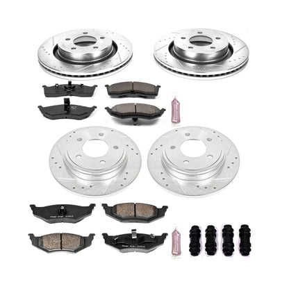 PowerStop Front & Rear Z23 Evolution Sport Brake Kit | Chrysler Concorde (00-04) (K6178)