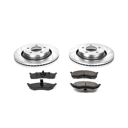 PowerStop Front Z23 Evolution Sport Brake Kit | Chrysler Concorde (00-04) (K6179)