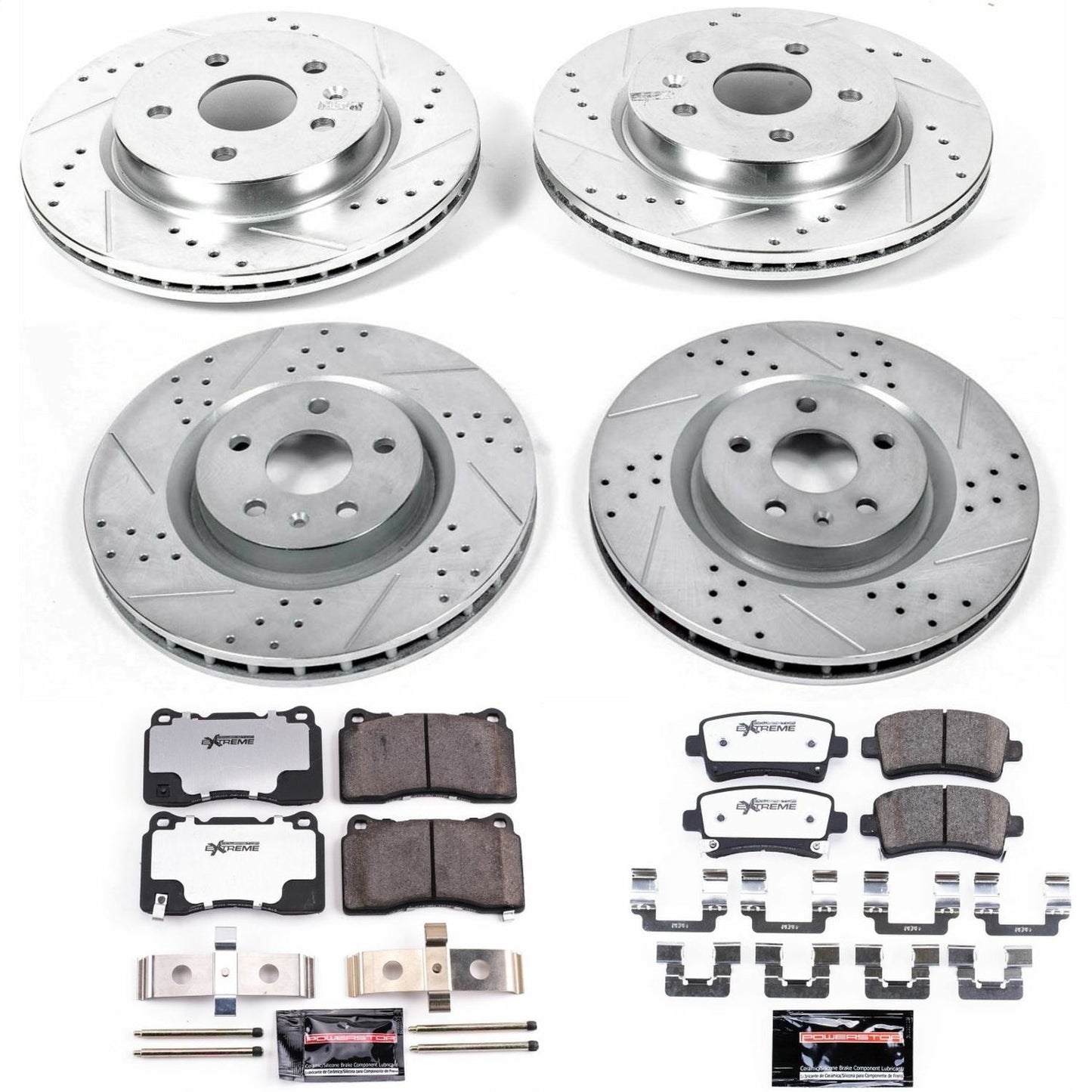 PowerStop Front & Rear Z26 Street Warrior Brake Kit | Buick Regal (12-13) (K6188-26)