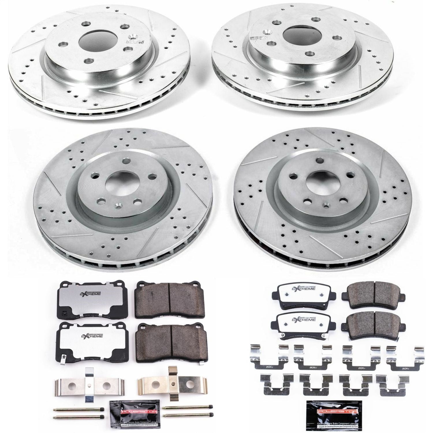 PowerStop Front & Rear Z26 Street Warrior Brake Kit | Buick Regal (12-13) (K6188-26)