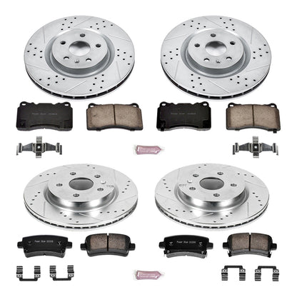 PowerStop Front & Rear Z23 Evolution Sport Brake Kit | Buick Regal (12-13) (K6188)