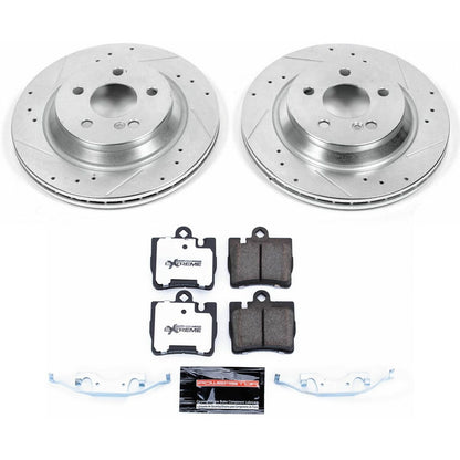 PowerStop Rear Z26 Street Warrior Brake Kit | Mercedes-Benz CL500 (00-03) (K6201-26)