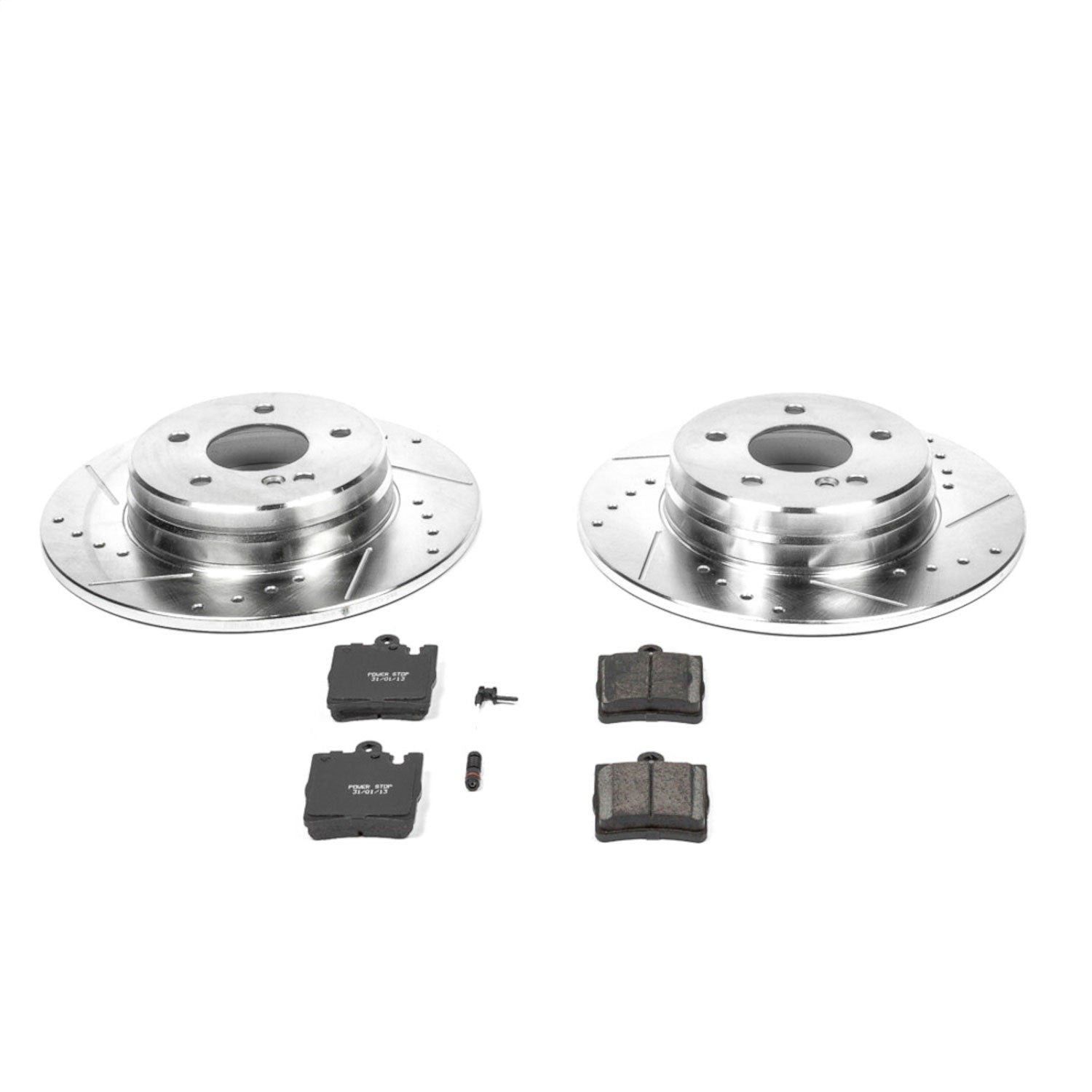 PowerStop Rear Z23 Evolution Sport Brake Kit | Mercedes-Benz CLK320 (00-02) (K621)