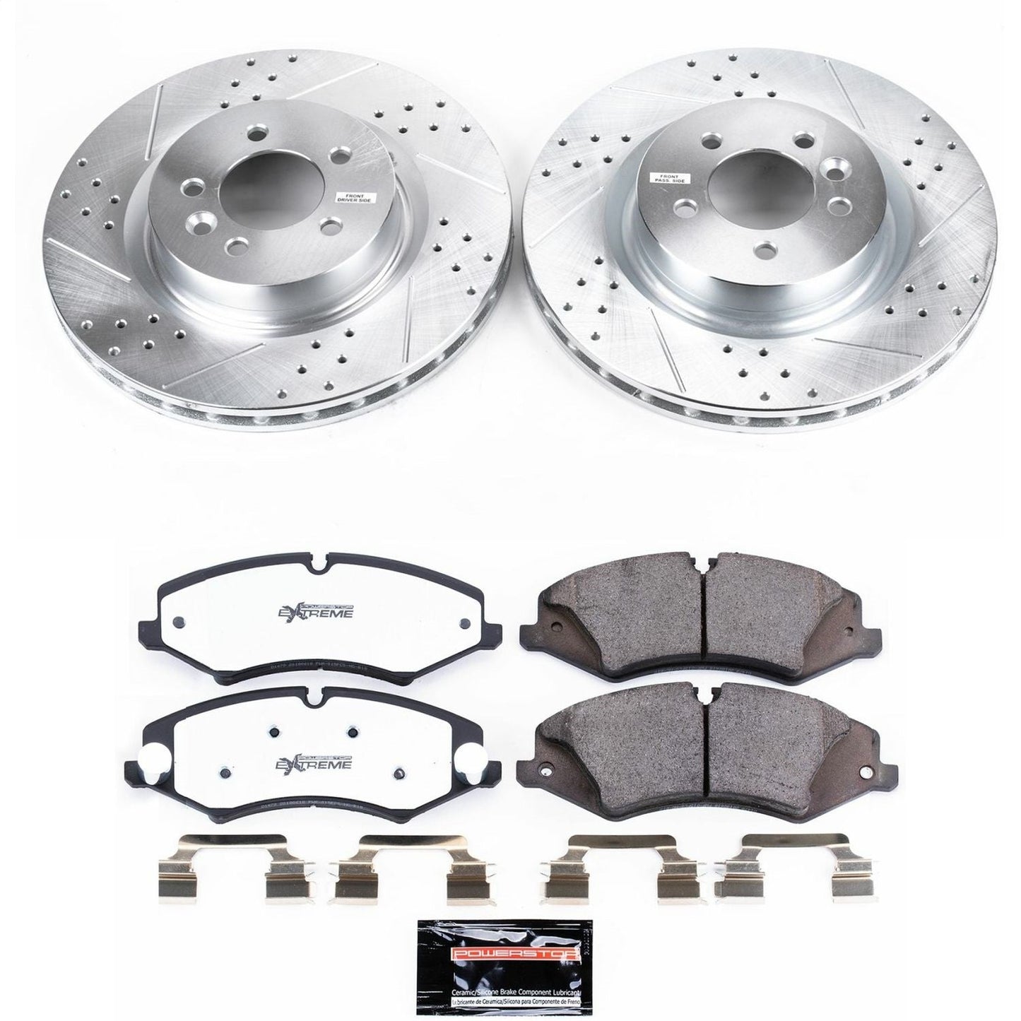 PowerStop Z36 Front Truck & Tow Brake Kit | Land Rover Range Rover Sport (10-13) (K6228-36)