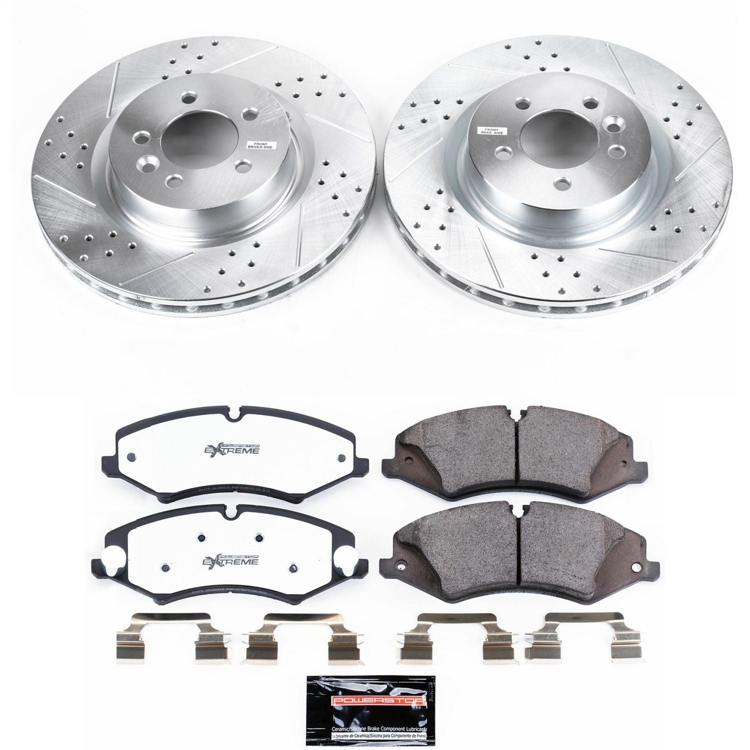 PowerStop Z36 Front Truck & Tow Brake Kit | Land Rover Range Rover Sport (10-13) (K6228-36)