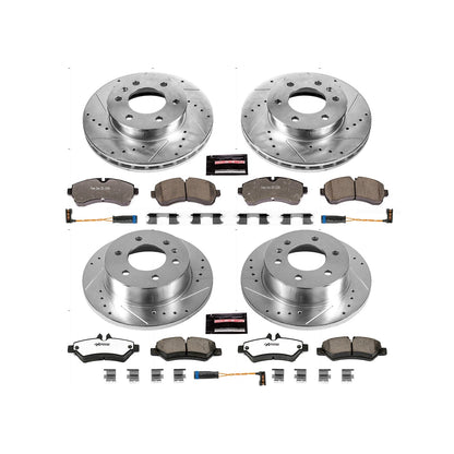 PowerStop Front & Rear Z36 Truck & Tow Brake Kit | Dodge Sprinter 3500 (07-09) (K6233-36)