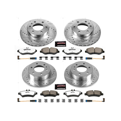 PowerStop Front & Rear Z36 Truck & Tow Brake Kit | Dodge Sprinter 2500 (07-09) (K6235-36)