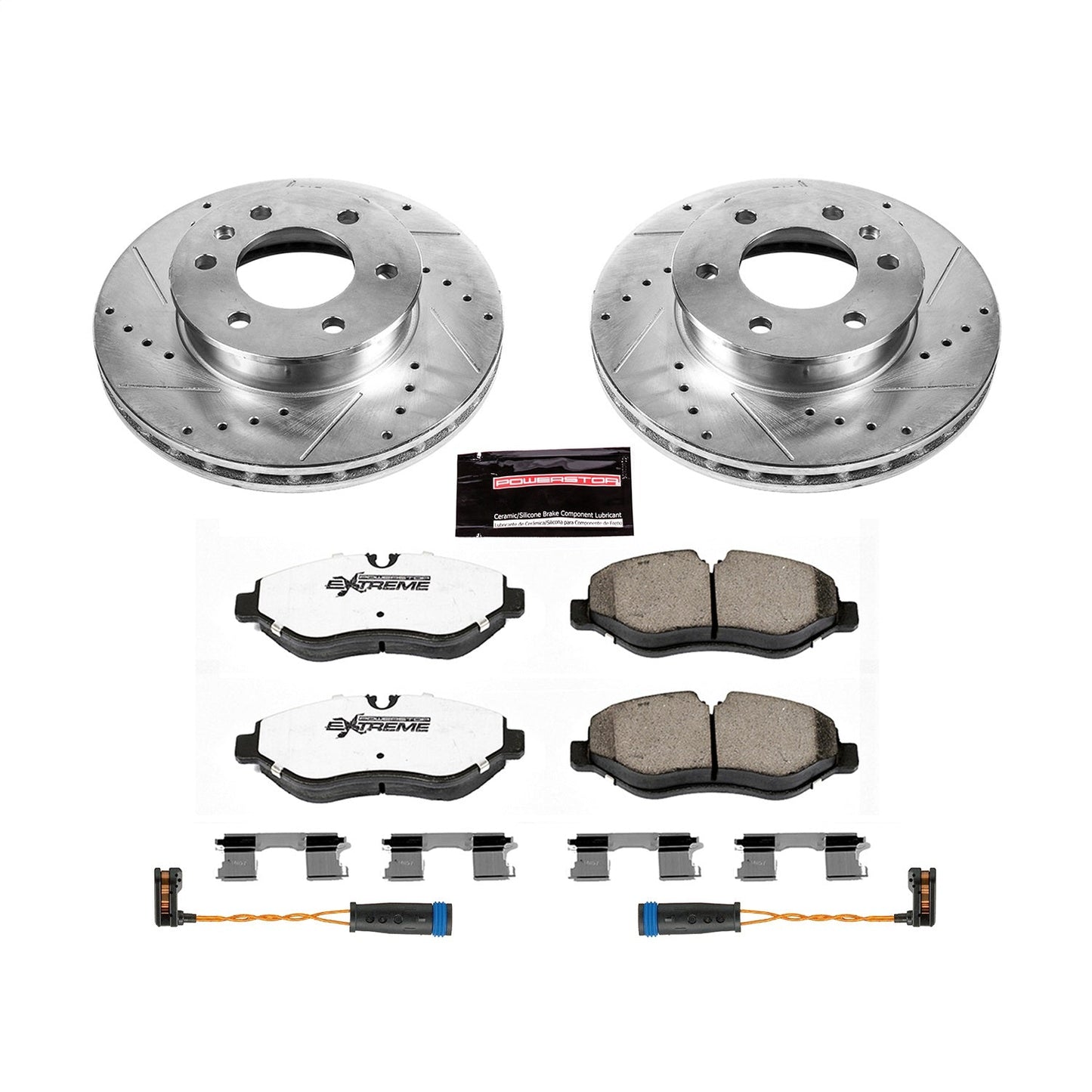 PowerStop Front Z36 Truck & Tow Brake Kit | Dodge Sprinter 2500 (07-09) (K6236-36)